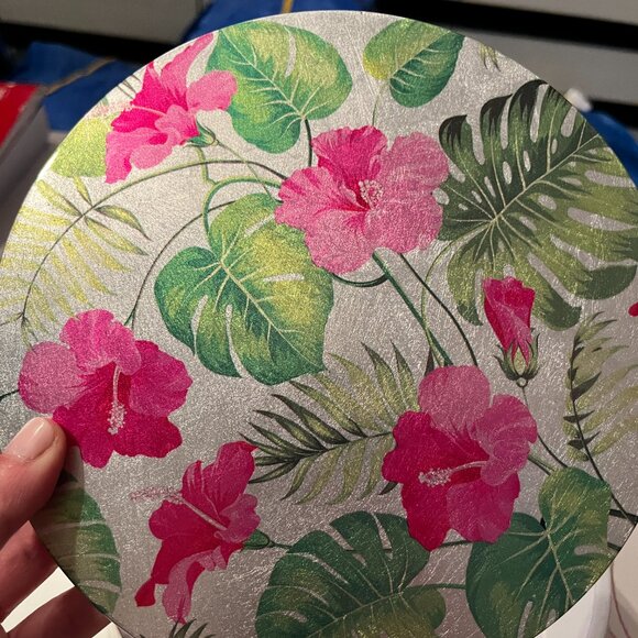 Decorative Box / Pink Floral - Home Decor -World Traveler Collection (new/homex) - Picture 4 of 16